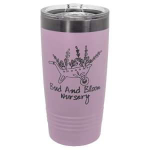 Ghost Black ION-Plated Ringneck Tumbler with Slider Lid