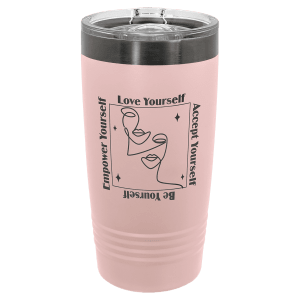Ghost Black ION-Plated Ringneck Tumbler with Slider Lid