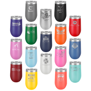 Polar Camel 16 oz. Vacuum Insulated Stemless Tumbler w/Lid