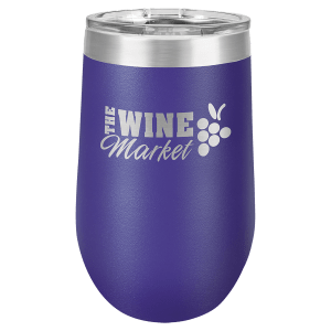 Polar Camel 16 oz. Vacuum Insulated Stemless Tumbler w/Lid