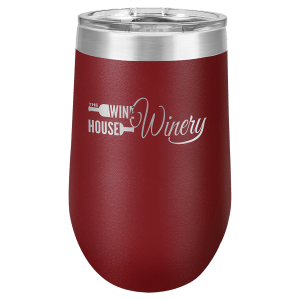 Polar Camel 16 oz. Vacuum Insulated Stemless Tumbler w/Lid