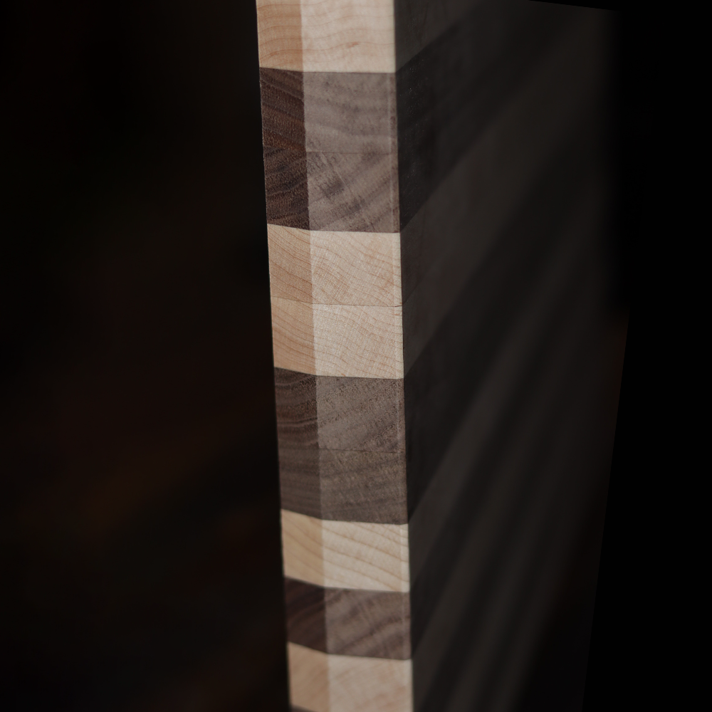 Tabla de cortar de madera múltiple hecha a mano