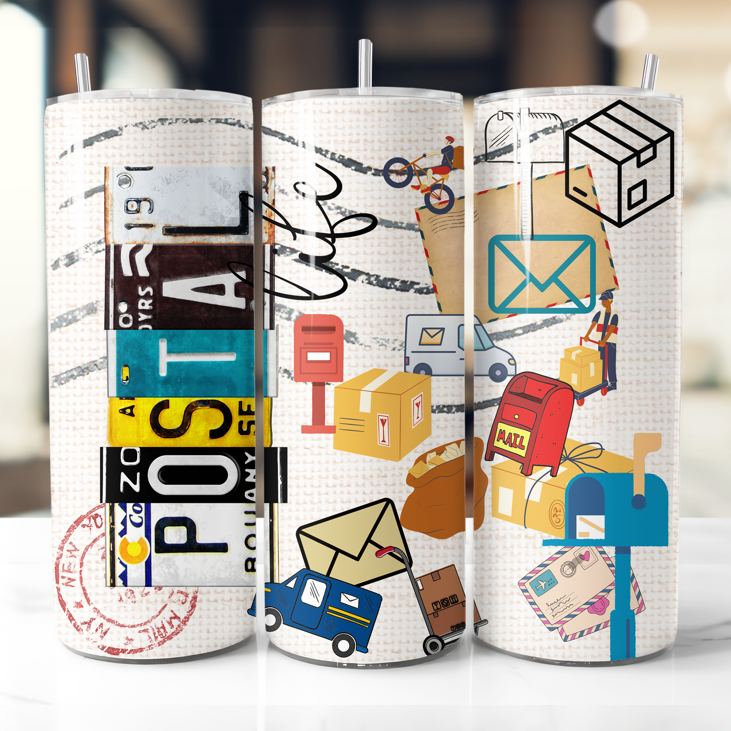 Postal Life 20oz Tumbler