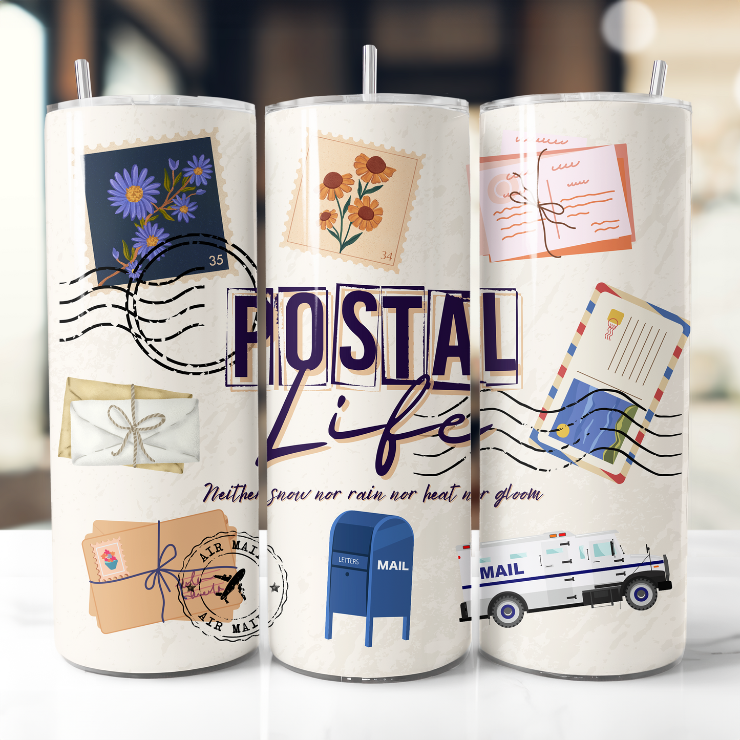Postal Life 20oz Tumbler