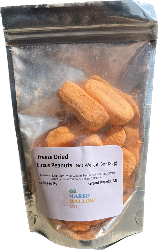Freeze Dried Circus Peanuts