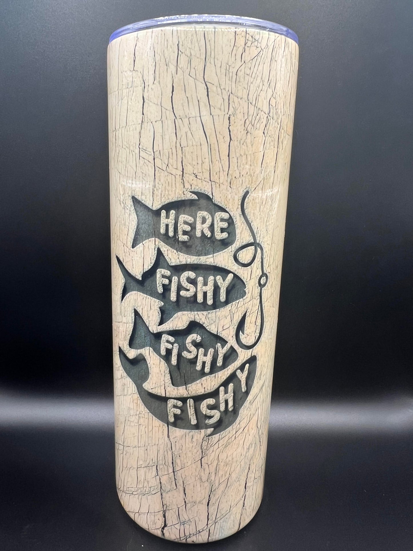 20oz Gone Missing Gone Fishing Tumbler