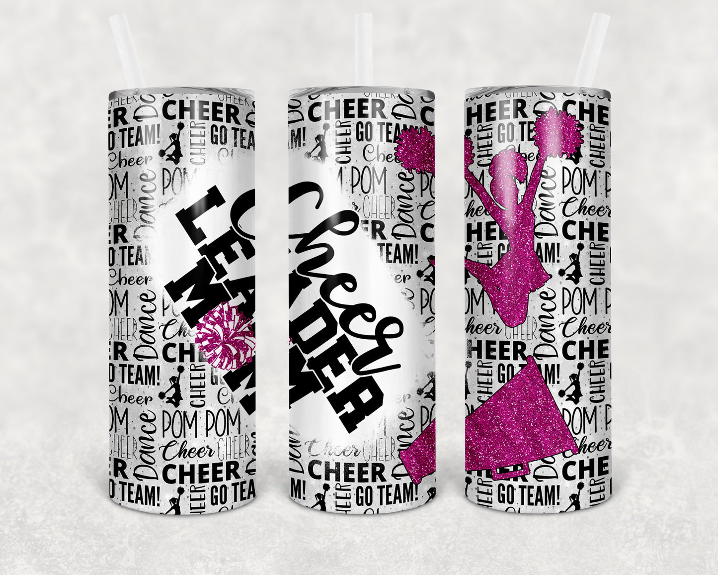 Cheerleader Mom 20oz Sublimated Tumbler