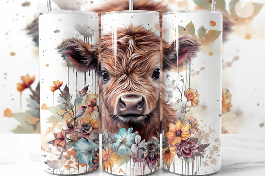 Fluffy Cow Tumbler