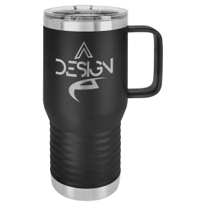 Camello polar 20 oz. Taza de viaje aislada al vacío con tapa deslizante