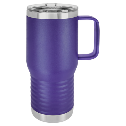 Polar Camel 20 oz. Vacuum Insulated Travel Mug with Slider Lid