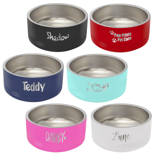 Cuencos para mascotas personalizables de 32 oz