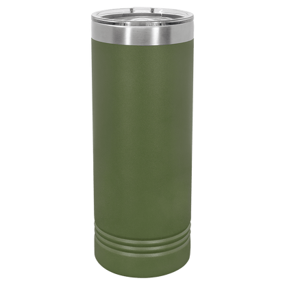 22oz Customizable Skinny Tumbler