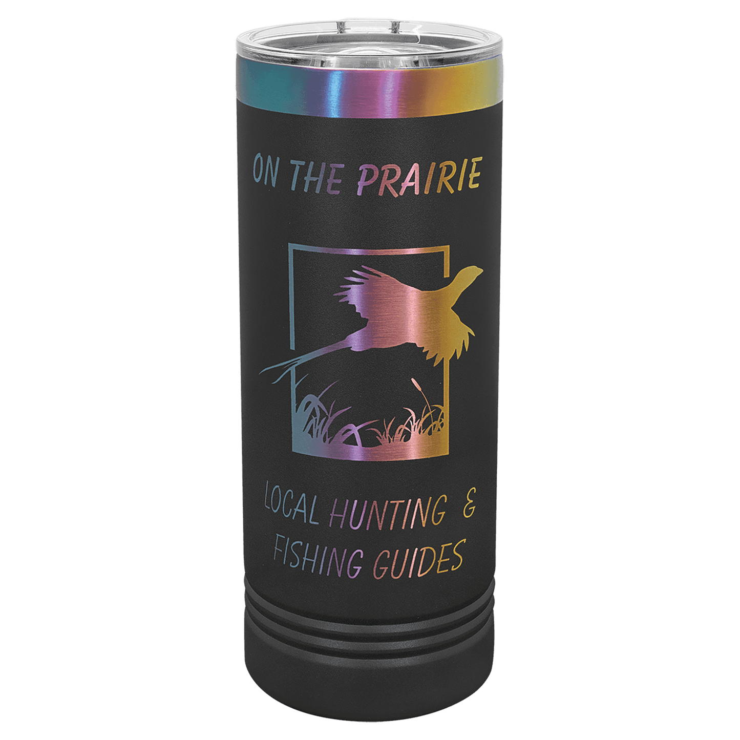 Vaso delgado personalizable de 22 oz