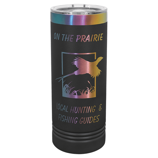 Vaso delgado personalizable de 22 oz