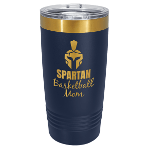 Vaso Ringneck personalizable de acero inoxidable de 20 oz