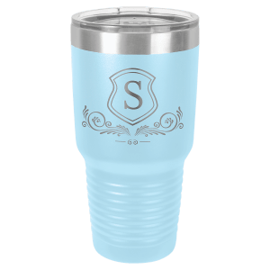 Polar Camel 30 oz. Vacuum Insulated Ringneck Tumbler with Clear Lid