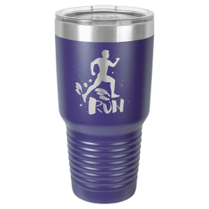 Polar Camel 30 oz. Vacuum Insulated Ringneck Tumbler with Clear Lid