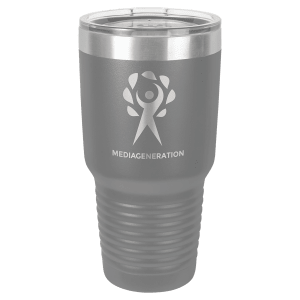 Polar Camel 30 oz. Vacuum Insulated Ringneck Tumbler with Clear Lid