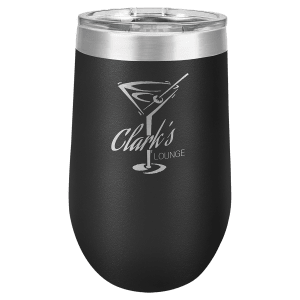 Polar Camel 16 oz. Vacuum Insulated Stemless Tumbler w/Lid