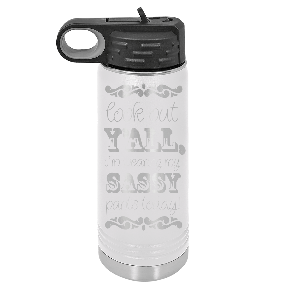 20oz Customizable Stainless Steel Water Bottle