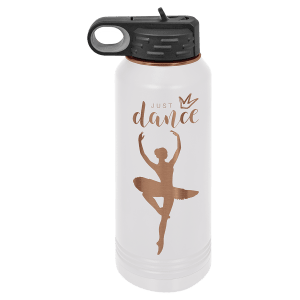 Botella de agua de acero inoxidable personalizable de 20 oz
