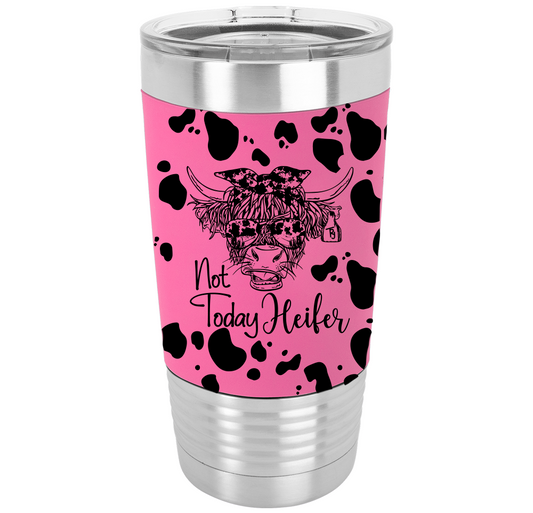 Vaso con agarre de silicona personalizable de 20 oz