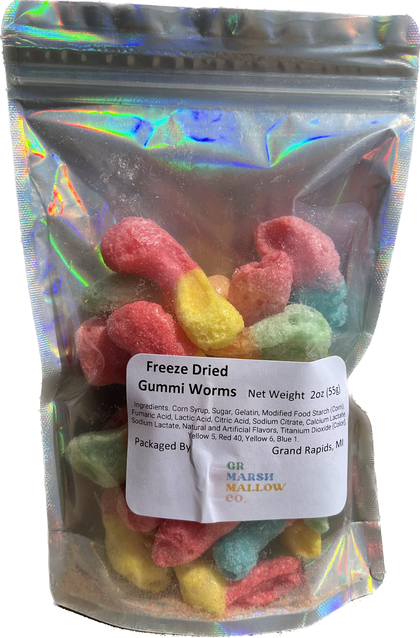 Freeze Dried Gummi Worms