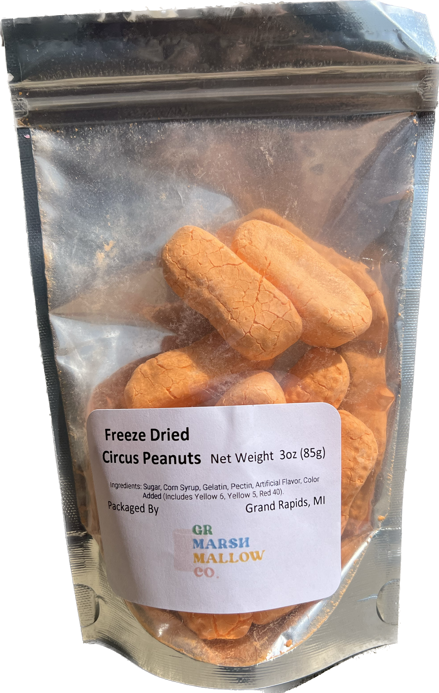Freeze Dried Circus Peanuts